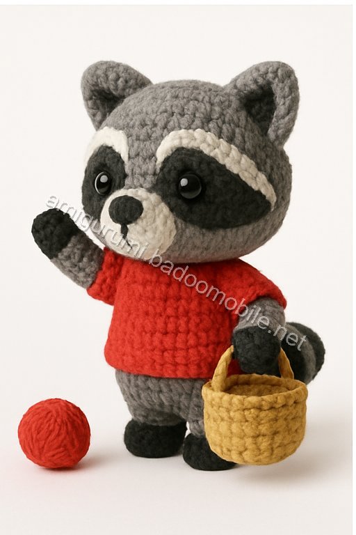 Amigurumi Raccoon Free Pattern