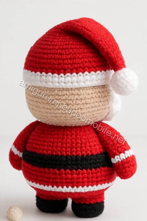 Amigurumi Santa Candy Bowl Free Pattern