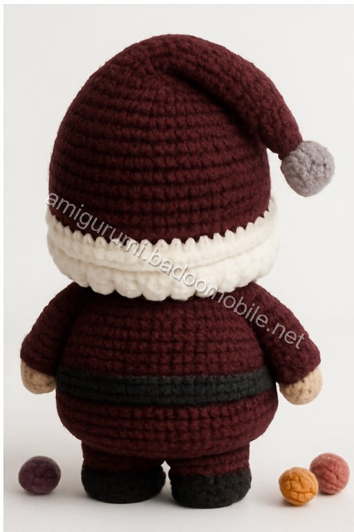Amigurumi Santa Candy Bowl Free Pattern
