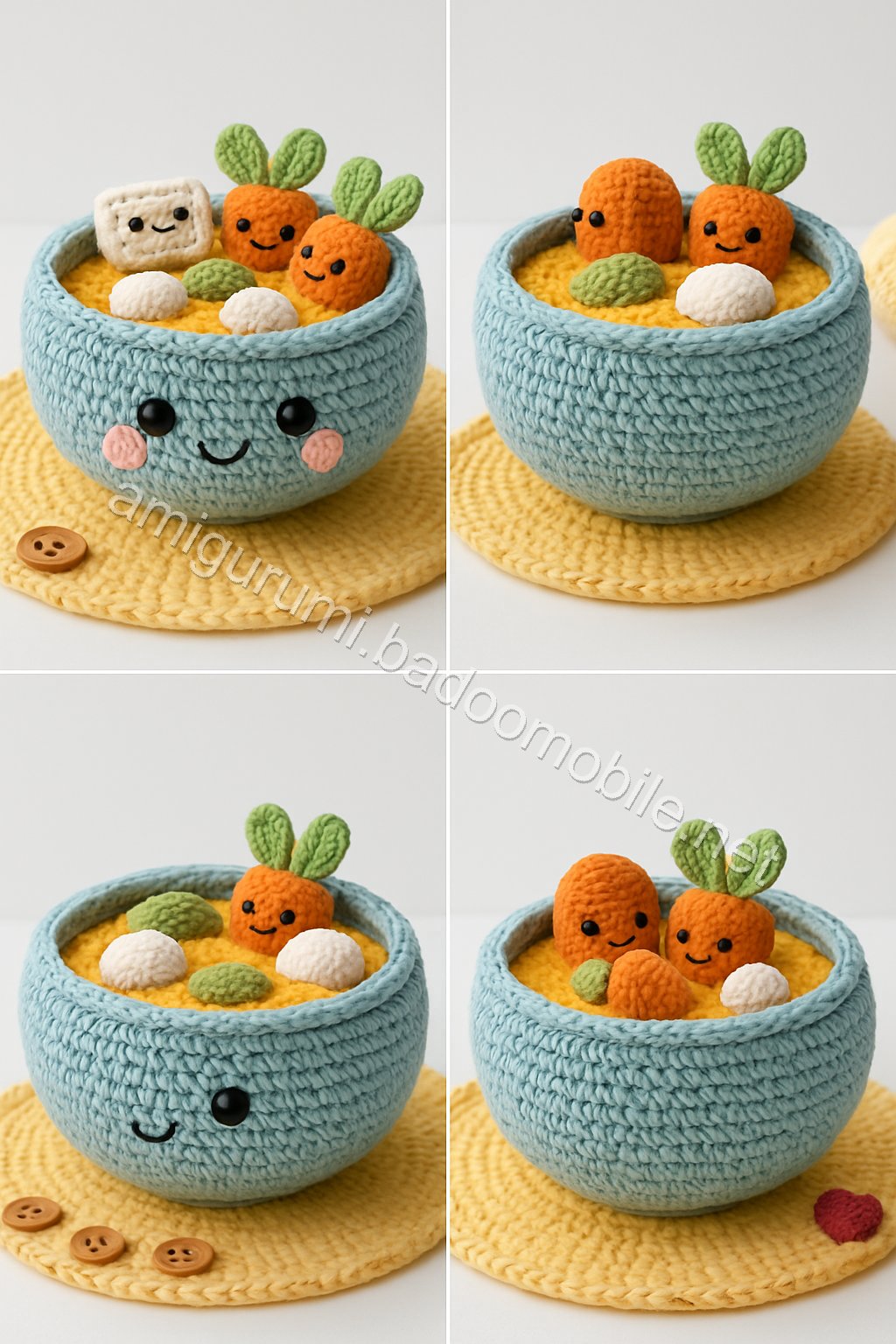 Amigurumi Soup Bowl Free Pattern