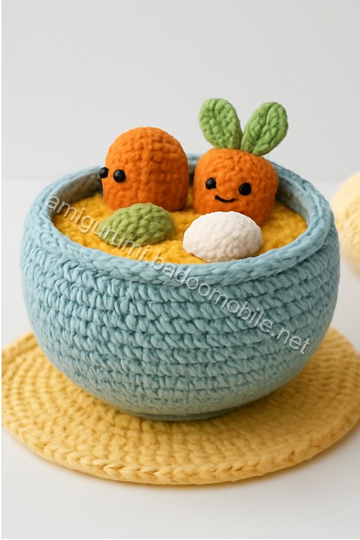 Amigurumi Soup Bowl Free Pattern