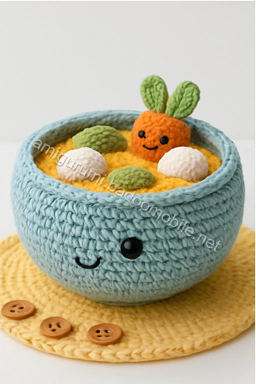 Amigurumi Soup Bowl Free Pattern