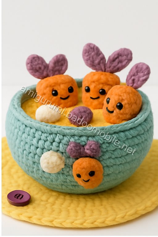 Amigurumi Soup Bowl Free Pattern