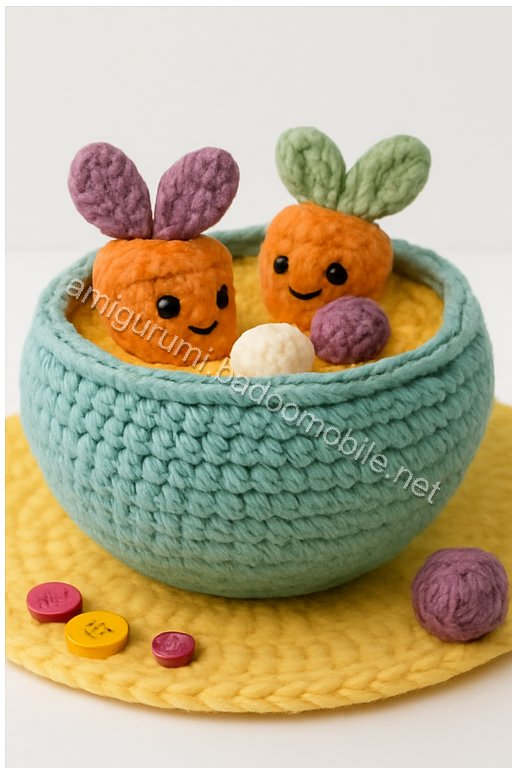 Amigurumi Soup Bowl Free Pattern