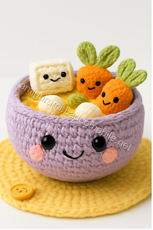 Amigurumi Soup Bowl Free Pattern