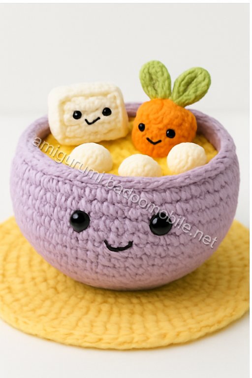 Amigurumi Soup Bowl Free Pattern