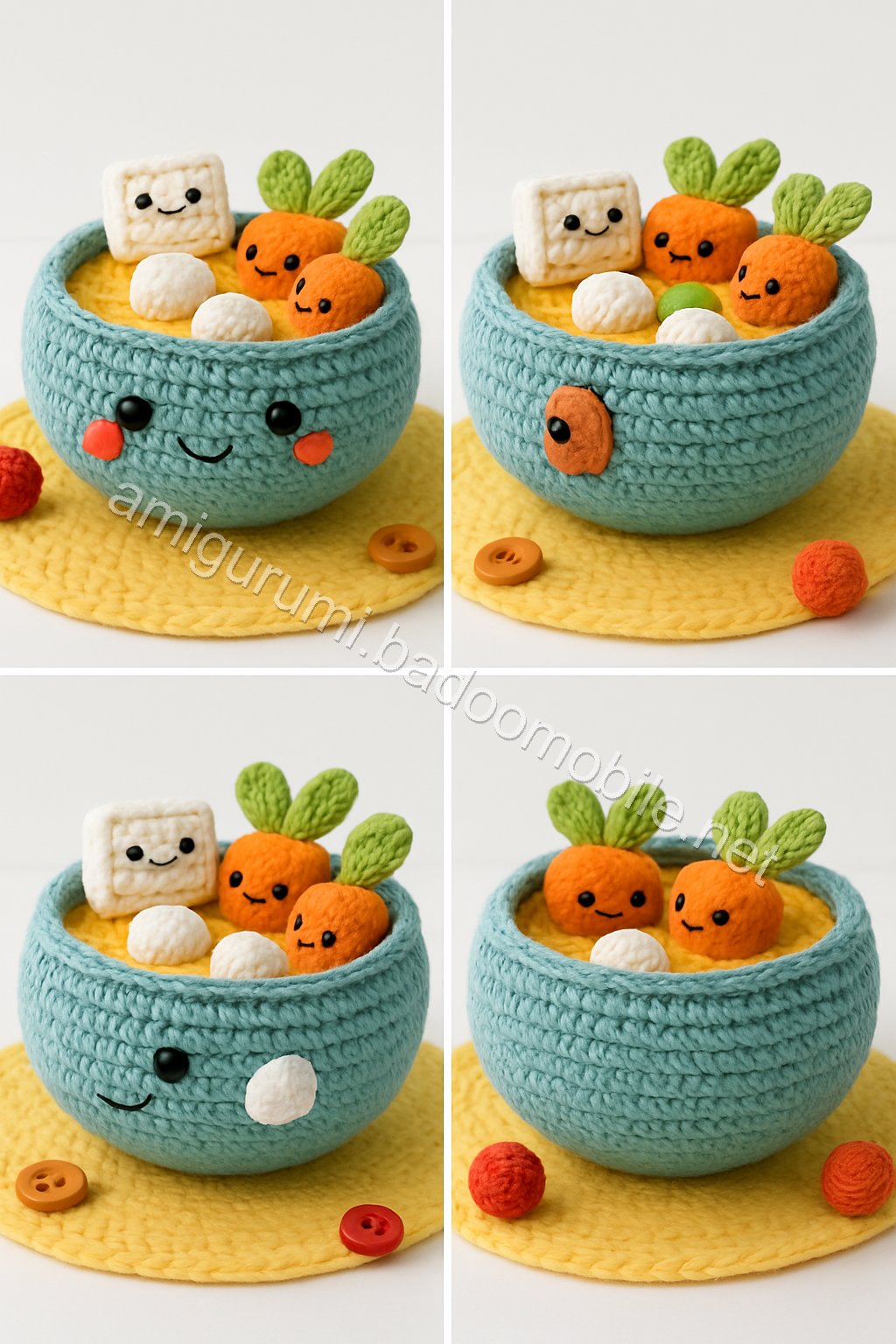 Amigurumi Soup Bowl Free Pattern