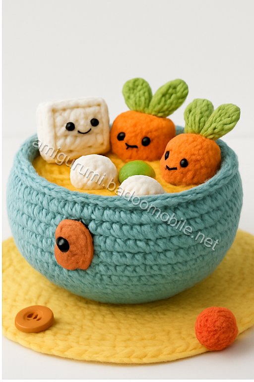 Amigurumi Soup Bowl Free Pattern