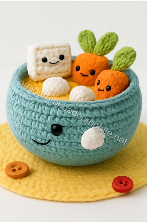 Amigurumi Soup Bowl Free Pattern