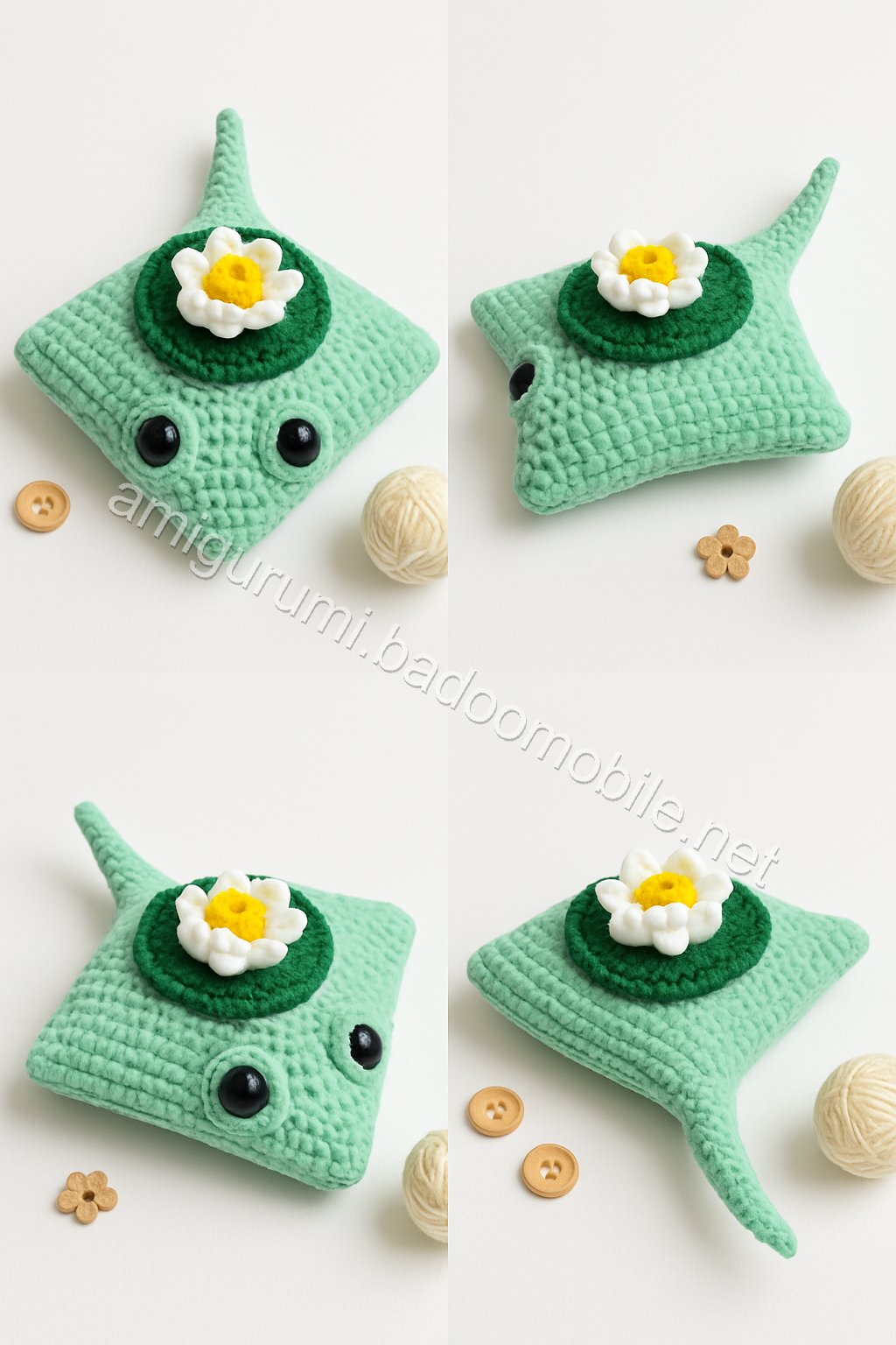 Amigurumi Stingray Free Pattern
