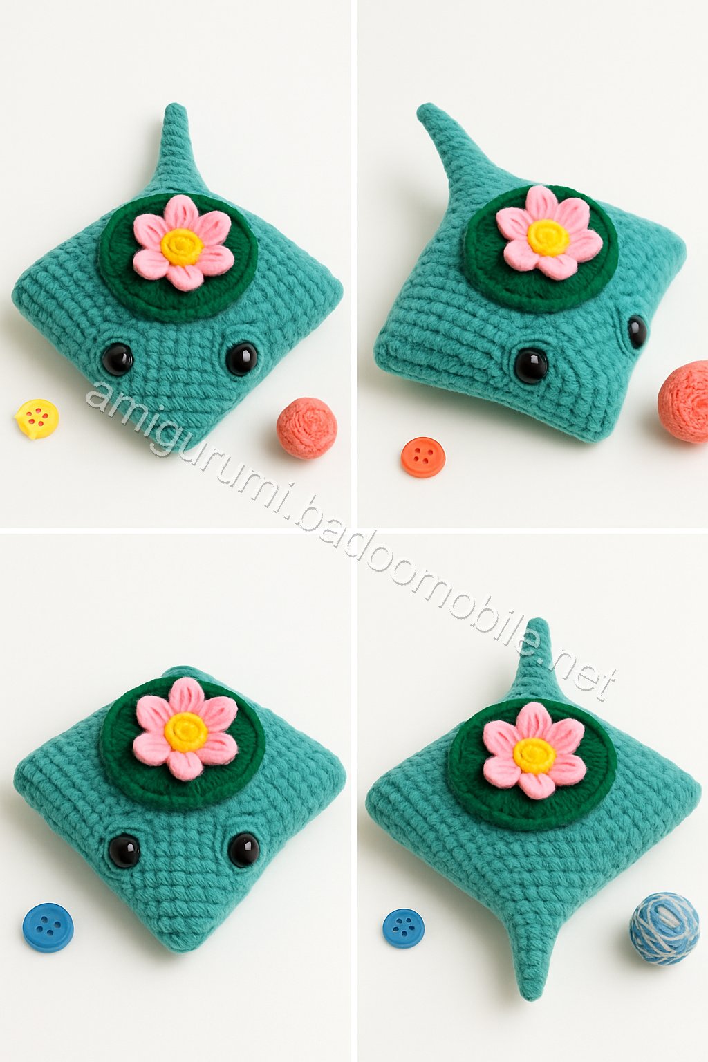 Amigurumi Stingray Free Pattern