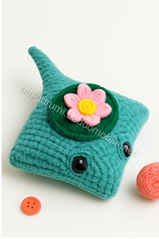 Amigurumi Stingray Free Pattern