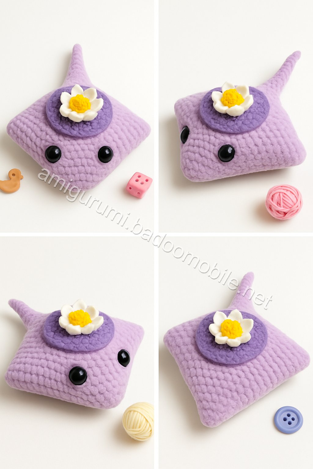 Amigurumi Stingray Free Pattern