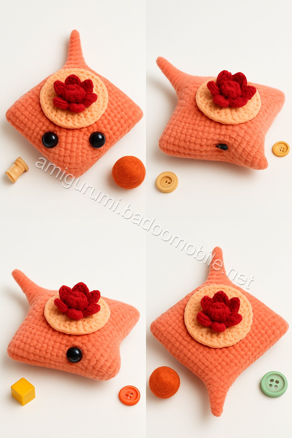 Amigurumi Stingray Free Pattern