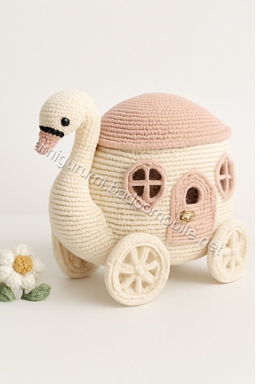 Amigurumi Swan Carriage Free Pattern
