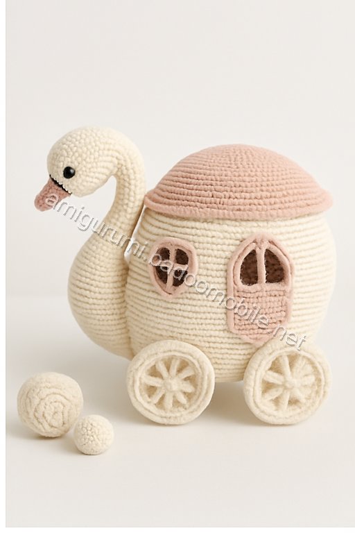 Amigurumi Swan Carriage Free Pattern
