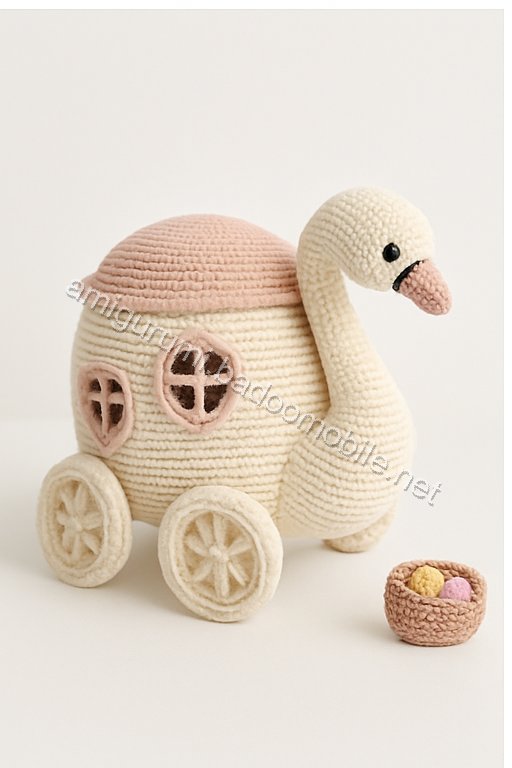 Amigurumi Swan Carriage Free Pattern