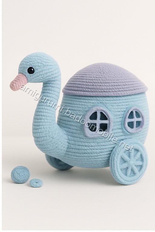 Amigurumi Swan Carriage Free Pattern