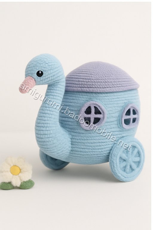 Amigurumi Swan Carriage Free Pattern
