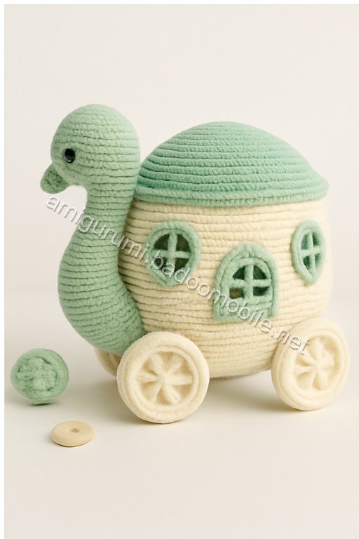 Amigurumi Swan Carriage Free Pattern