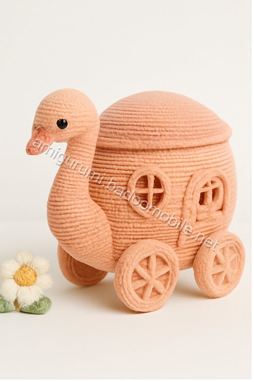 Amigurumi Swan Carriage Free Pattern