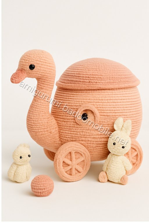 Amigurumi Swan Carriage Free Pattern