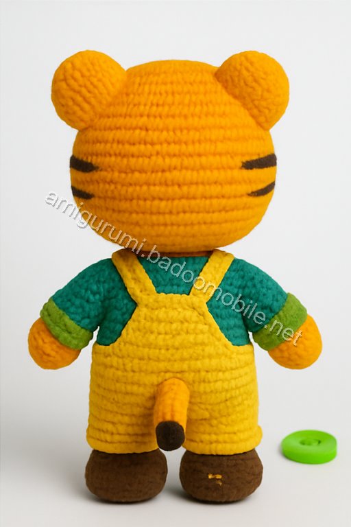 Amigurumi Tiger Gardener Free Pattern