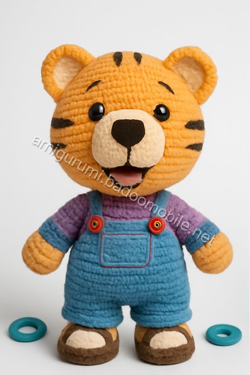 Amigurumi Tiger Gardener Free Pattern