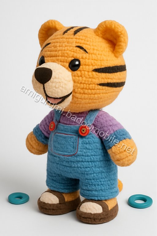 Amigurumi Tiger Gardener Free Pattern