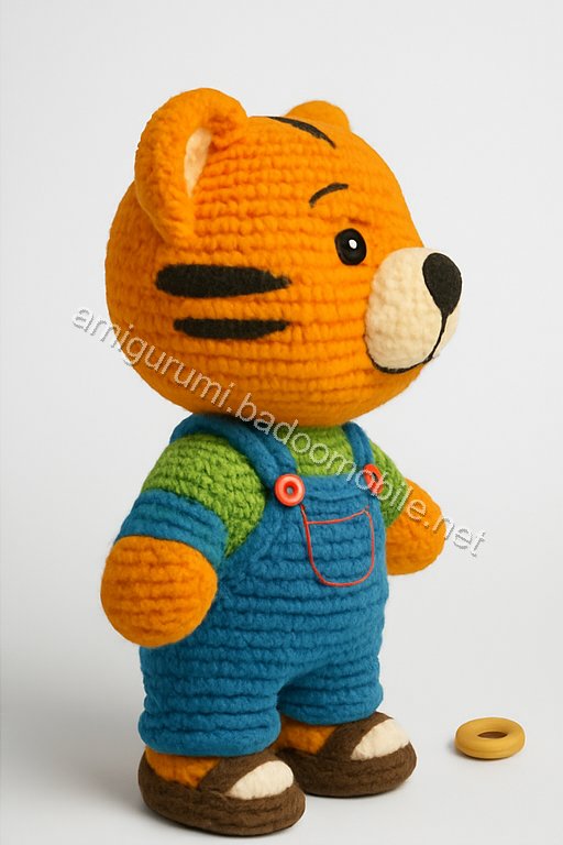 Amigurumi Tiger Gardener Free Pattern