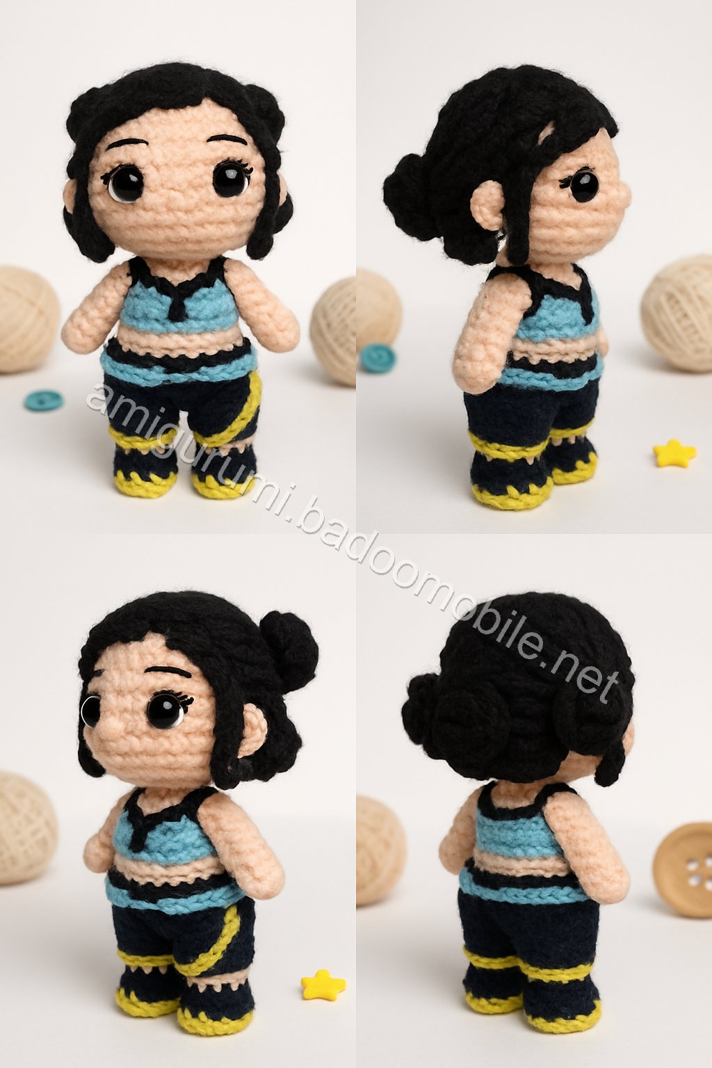 Amigurumi Zoey Kpop Demon Hunter Free Pattern