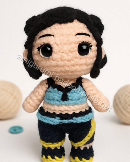 Amigurumi Zoey Kpop Demon Hunter Free Pattern - zoey-q1p1.jpg