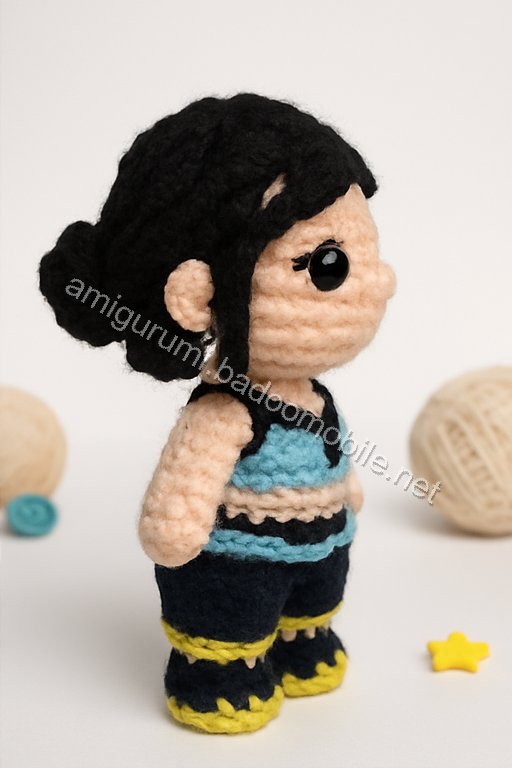 Amigurumi Zoey Kpop Demon Hunter Free Pattern