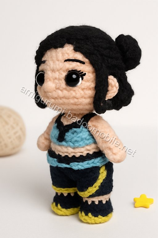 Amigurumi Zoey Kpop Demon Hunter Free Pattern