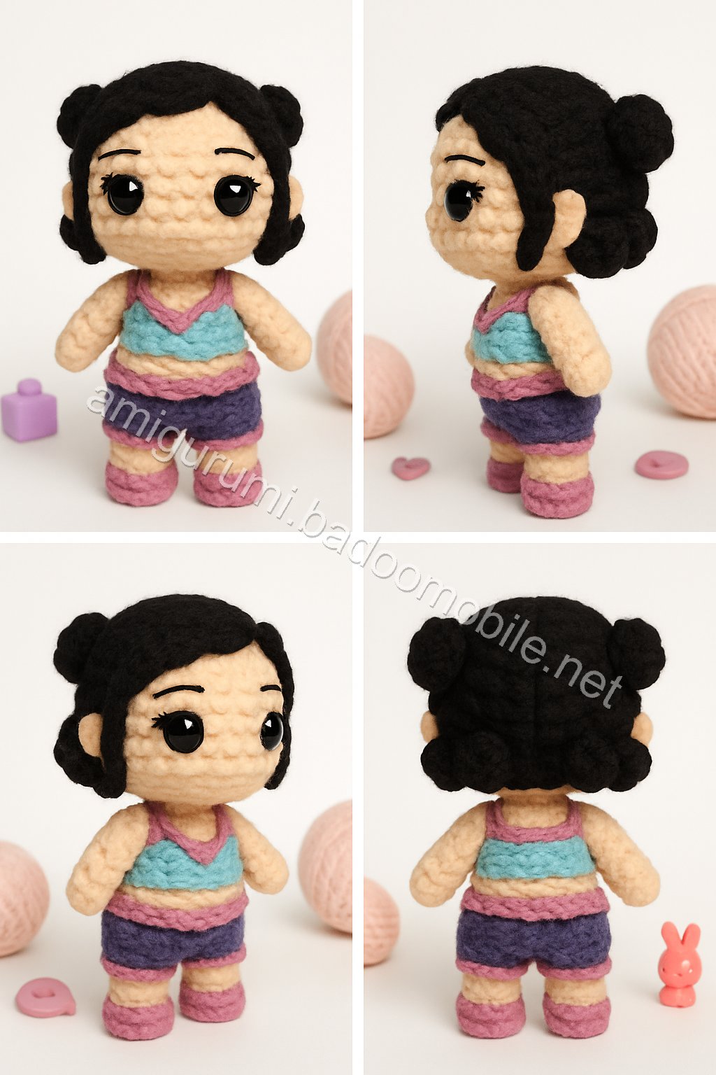 Amigurumi Zoey Kpop Demon Hunter Free Pattern