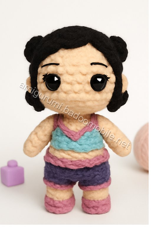 Amigurumi Zoey Kpop Demon Hunter Free Pattern