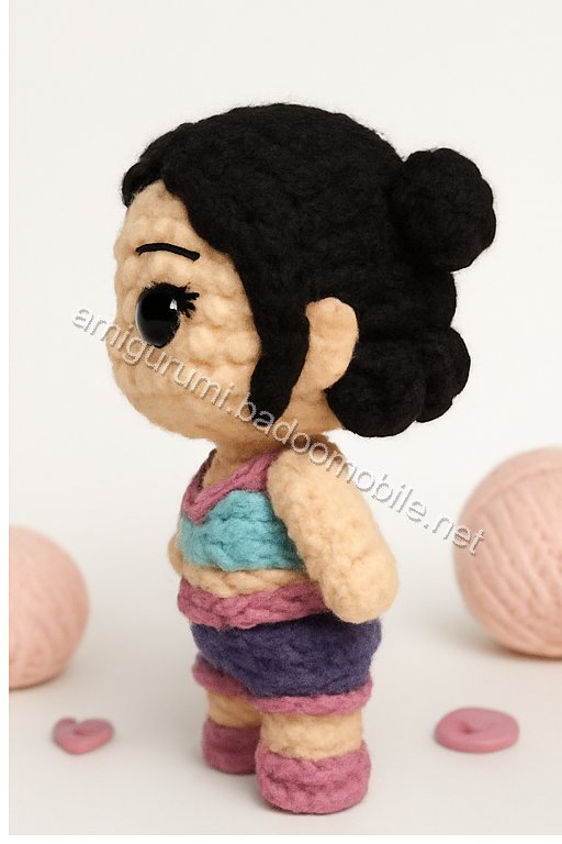 Amigurumi Zoey Kpop Demon Hunter Free Pattern