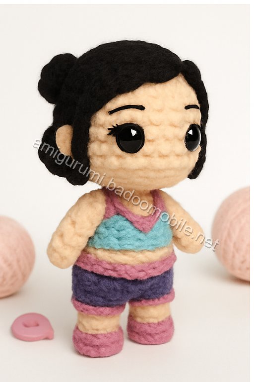Amigurumi Zoey Kpop Demon Hunter Free Pattern