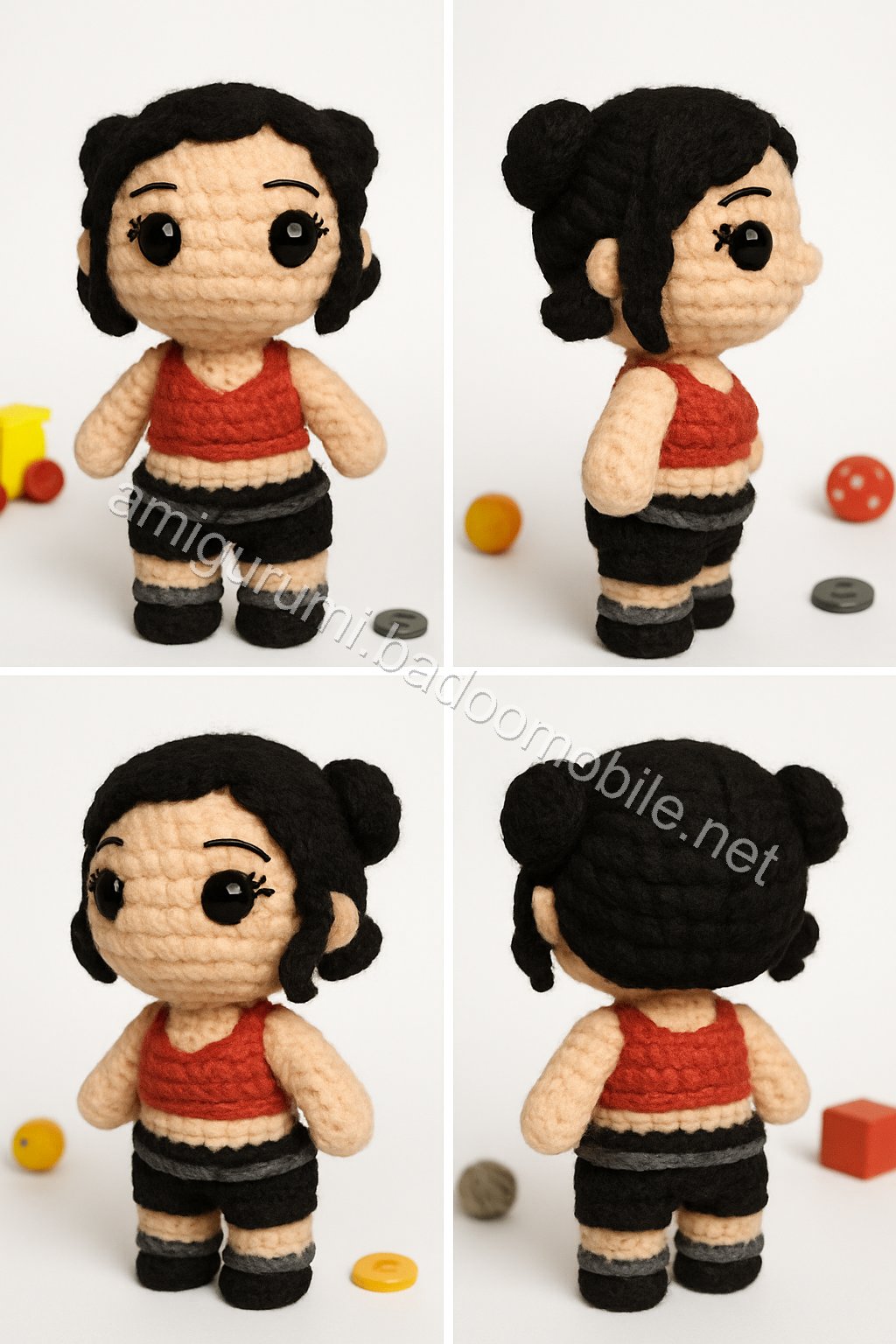 Amigurumi Zoey Kpop Demon Hunter Free Pattern