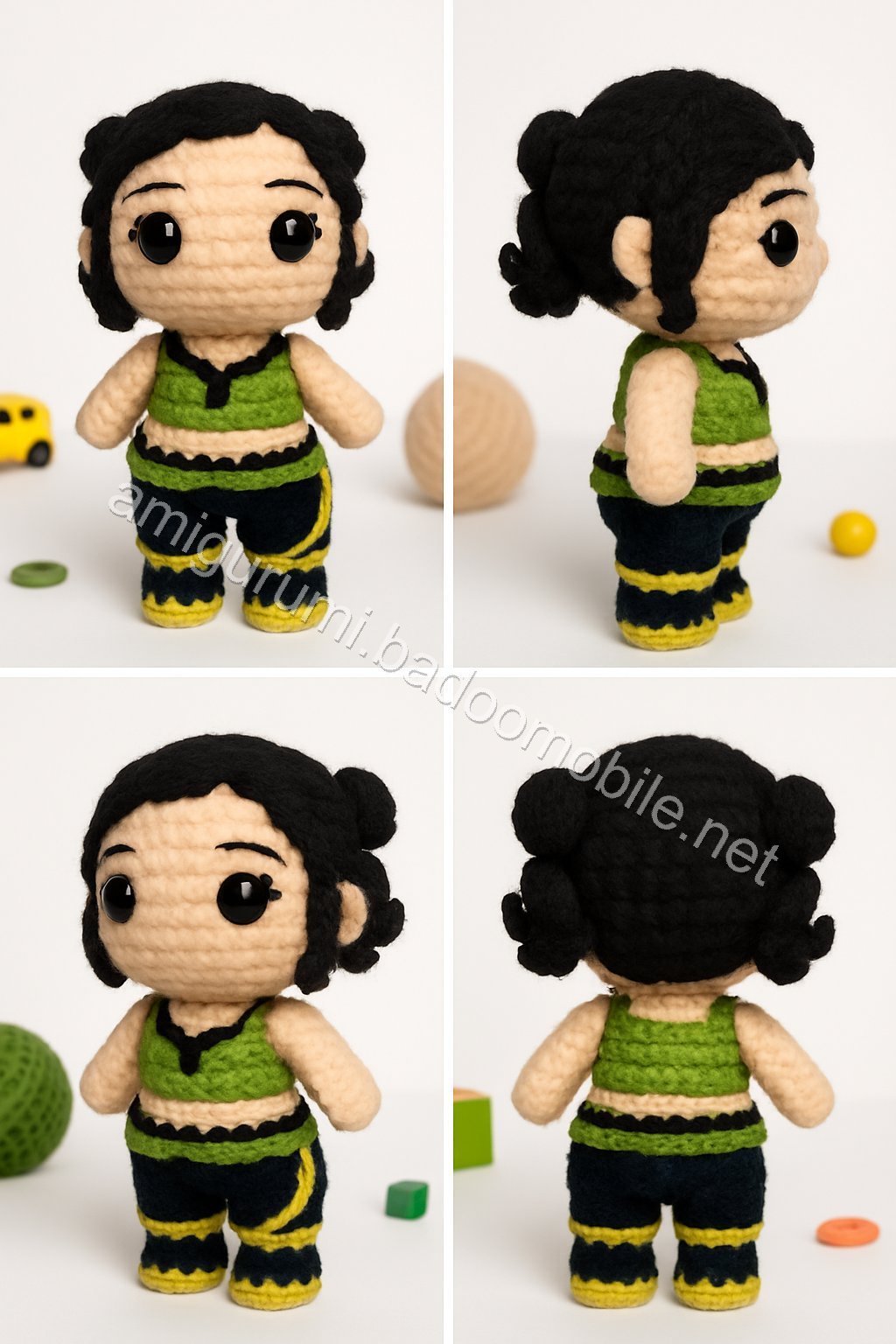 Amigurumi Zoey Kpop Demon Hunter Free Pattern