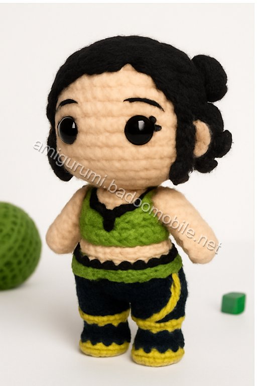 Amigurumi Zoey Kpop Demon Hunter Free Pattern