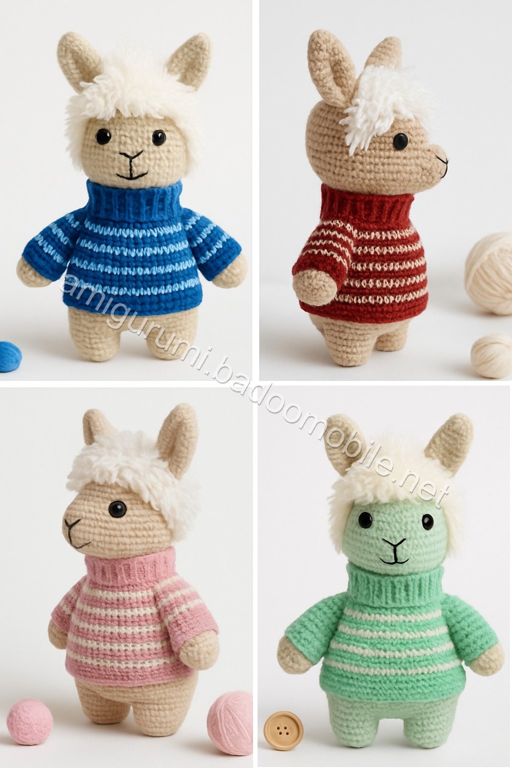 Amigurumi Alpaca Free Pattern