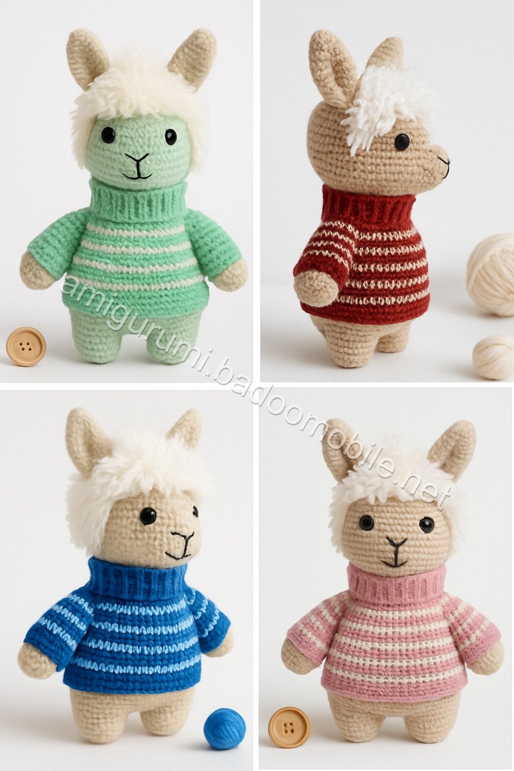 Amigurumi Alpaca Free Pattern