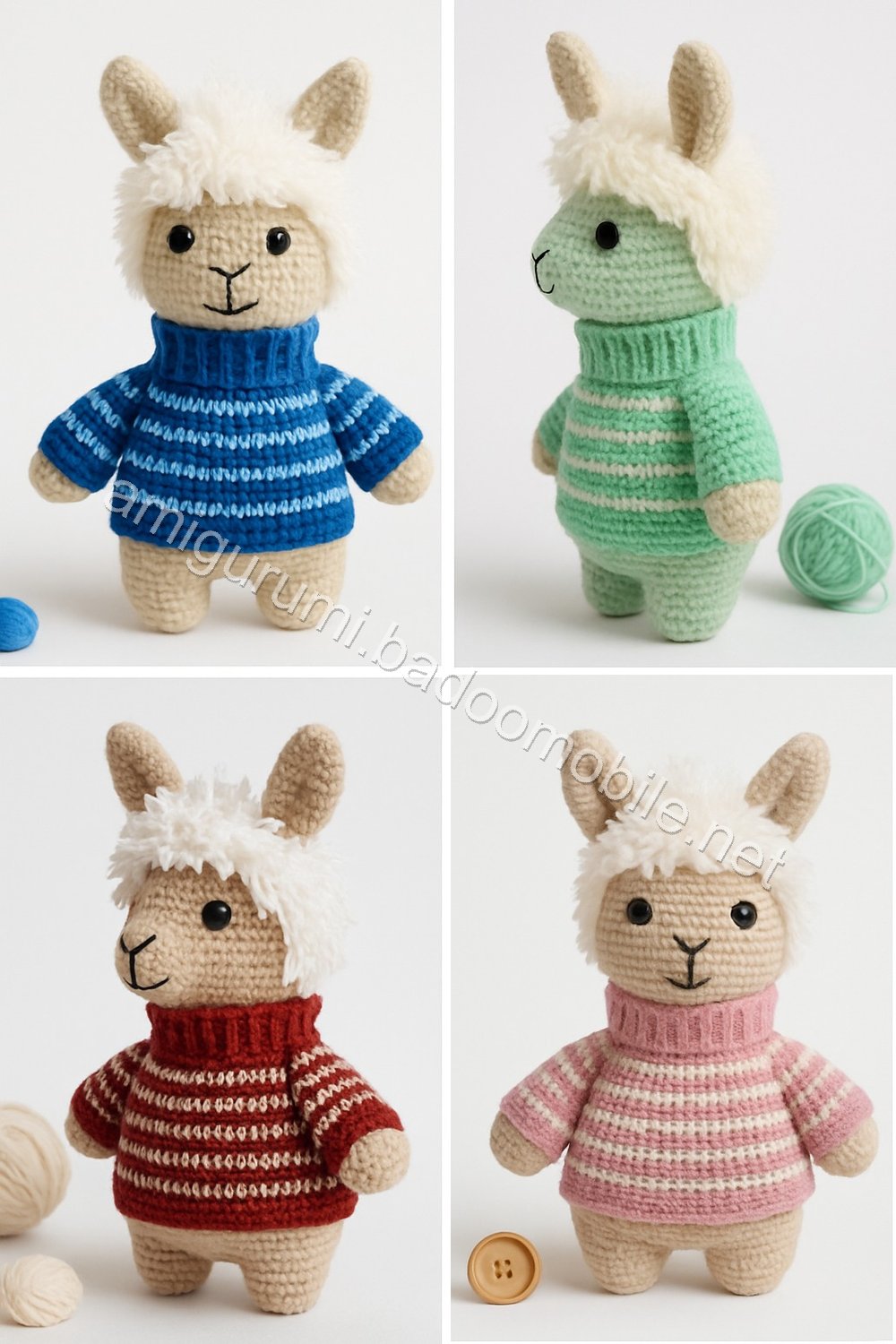 Amigurumi Alpaca Free Pattern