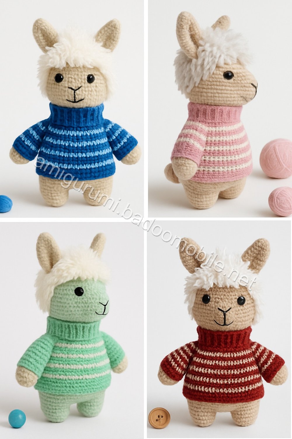 Amigurumi Alpaca Free Pattern