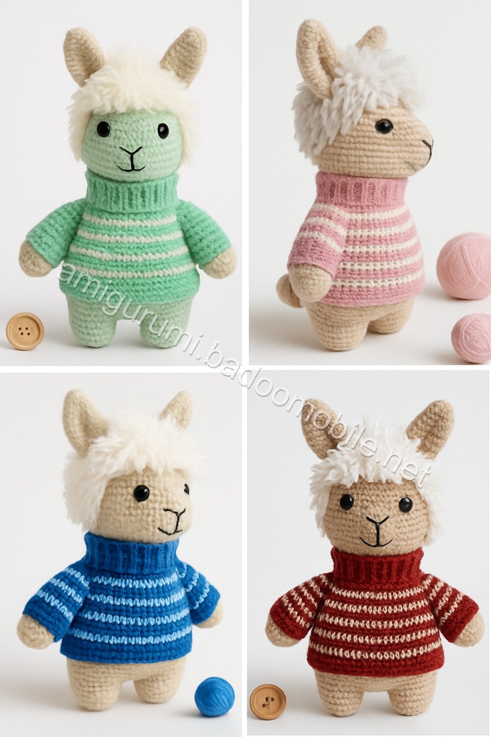 Amigurumi Alpaca Free Pattern