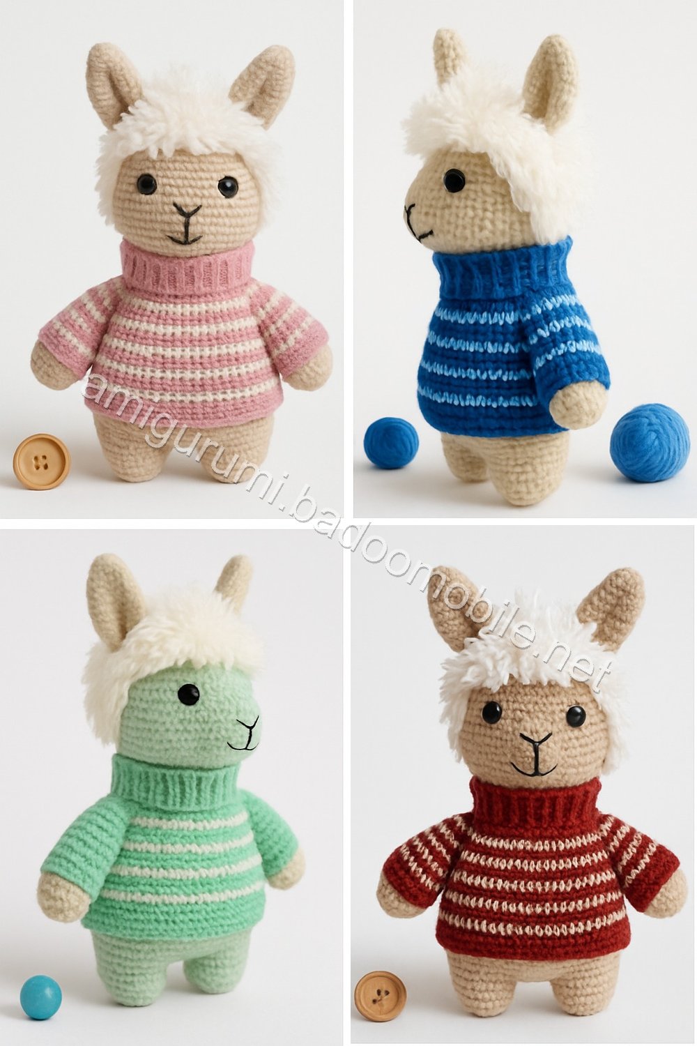 Amigurumi Alpaca Free Pattern
