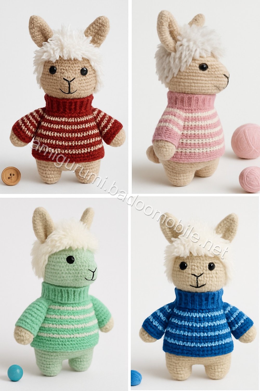 Amigurumi Alpaca Free Pattern