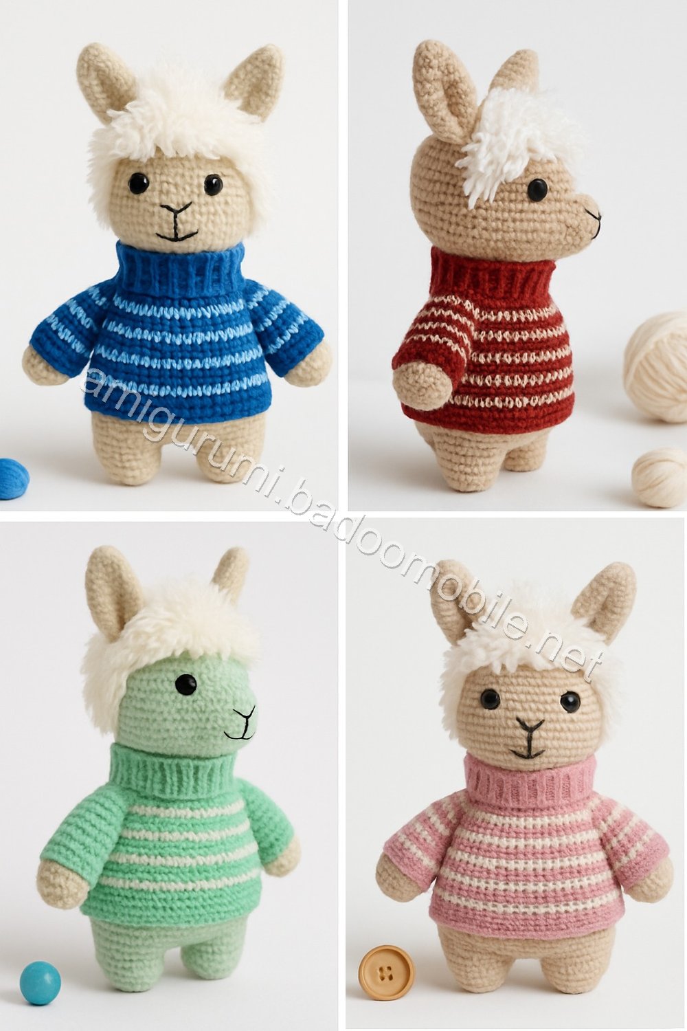 Amigurumi Alpaca Free Pattern