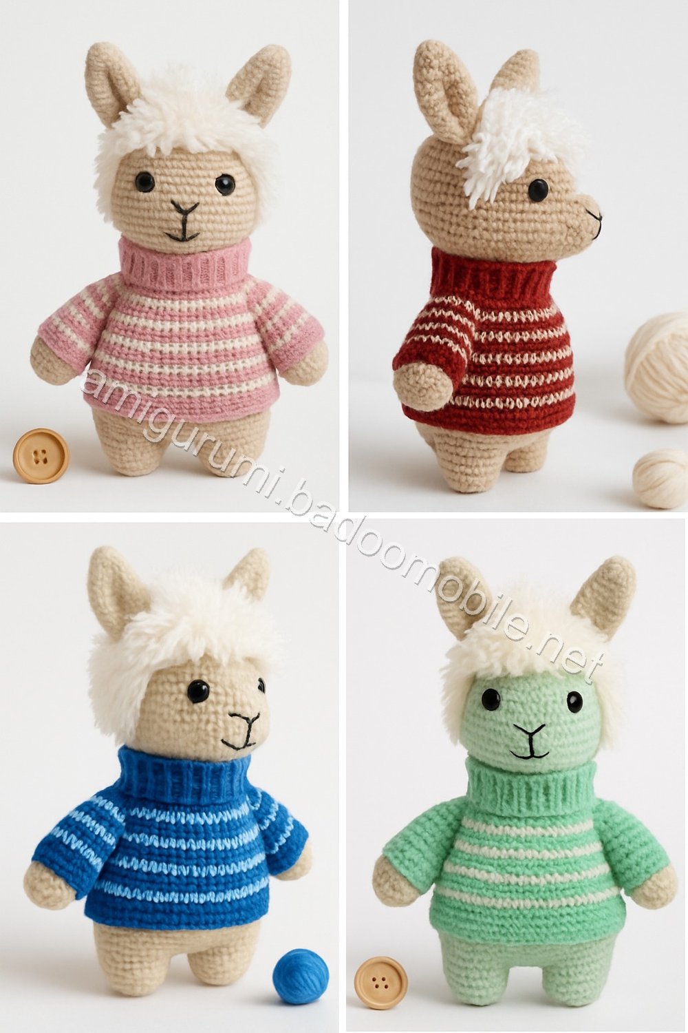 Amigurumi Alpaca Free Pattern